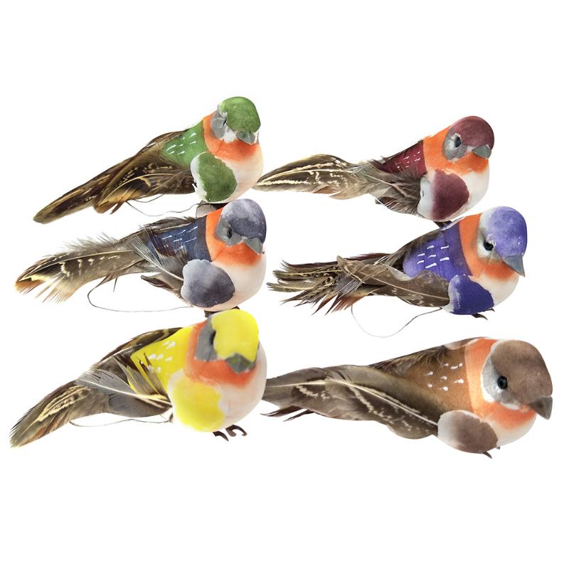 Foam Feather Birds