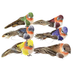Foam Feather Birds